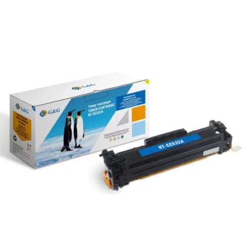 Картридж G&G 304A , желтый / 2800 страниц для HP CLJ CP2025/ CM2320 (GG-CC532A)