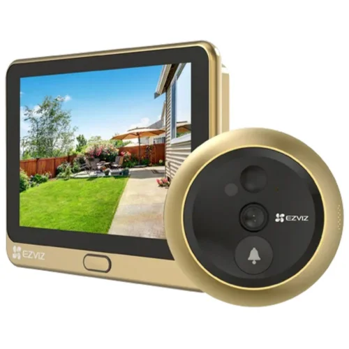 Видеодомофон Ezviz CS-DP2C-R100-6E2WPFB-GD золотистый (DP2C GOLD)