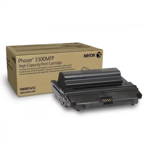 Тонер-картридж Xerox,черный, 8000 стр., для Xerox Ph 3300 (106R01412 )