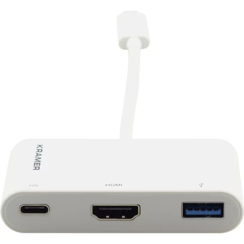 Переходник USB 3.1 тип C вилка на HDMI розетку, USB 3.0 розетку и розетку USB 3.1 Type-C для зарядки мобильных устройств/ Переходник USB 3.1 тип C вил? (ADC-U31C/M2)