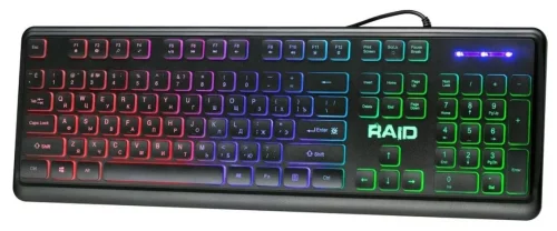 Defender Проводная игровая клавиатура Raid GK-778DL RU, Rainbow,104 кнопки (45778) фото 5