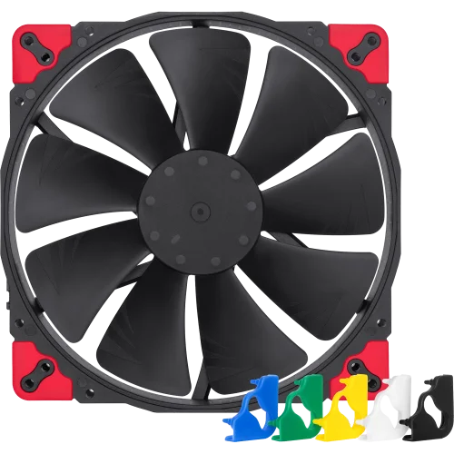 Кулер для корпуса/ Case Cooler Noctua NF-A20 PWM chromax.black.swap (200x200x30mm, 4-pin PWM, 86.46CFM, 18.1dBA, 800RPM, Black)