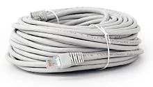 Патч-корд Premier PP6U-20M 10000Гбит/ с UTP 4 пары cat6 CCA molded 20м серый RJ-45 (m)-RJ-45 (m)