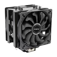 Вентилятор ALSEYE S120D-B Universal, TDP 135W, 2x120FAN, 4 heat pipe, PWM, RTL{20} (874258) (AS.01.07.0019)