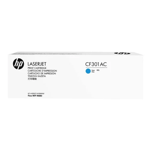 Тонер-картридж/ HP 827A Cyan Contract LaserJet Toner Cartridge (CF301AC)