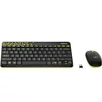 Эскиз Клавиатура и мышь Logitech Wireless Desktop MK240 Nano (920-008213)