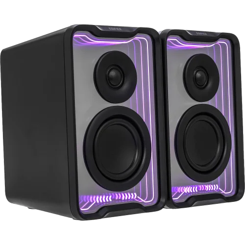 Акустическая система/ Колонки EDIFIER QR30 Чёрный 30 Вт. Bluetooth: 5.4. Частотный диапазон: 65 Гц-20кГц. Входы: USB-A, AUX. Функция воспроизведения аудио файлов с флеш-носителей отсутствует. В компле (6923520216468)