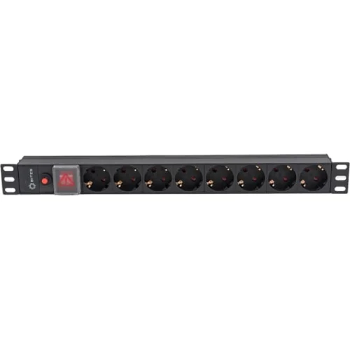 5bites PDU819A-07 Блок розеток 8S / AL / SWITCH / 1U / 19