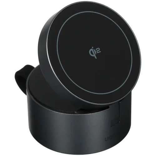 Беспроводное зарядное устройство UGREEN W712 (65148) 3-in-1 Magnetic Qi2 Wireless Charger 15W EU. Цвет: серый космос (65148_)