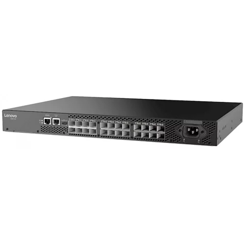 SAN-коммутатор FC Switch Lenovo DB610S 16x16Gb FC, 16 ports licensed, including 16x FC 16Gb SWL SFPs transceivers, 1 PS, Rail Kit, 1Yr (6559-CH5)
