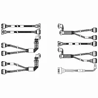 Комплектующие корпусов Lenovo ThinkSystem SR650 V3 2.5" Chassis Front BP2 NVMe Cable Kit (4X97A82934)