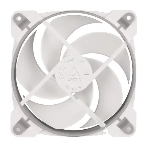 Вентилятор Arctic Cooling ARCTIC BioniX P120 (Grey/ White) PWM 200 - 2100 RPM - retail (ACFAN00167A) фото 4