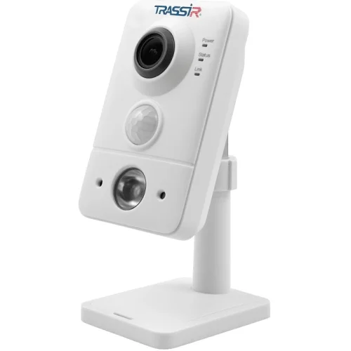 TRASSIR TR-D7151IR1 1.4 Компактная 5Мп IP-камера с аппаратным детектором движения. Матрица 1/2.8 CMOS, разрешение 5Мп