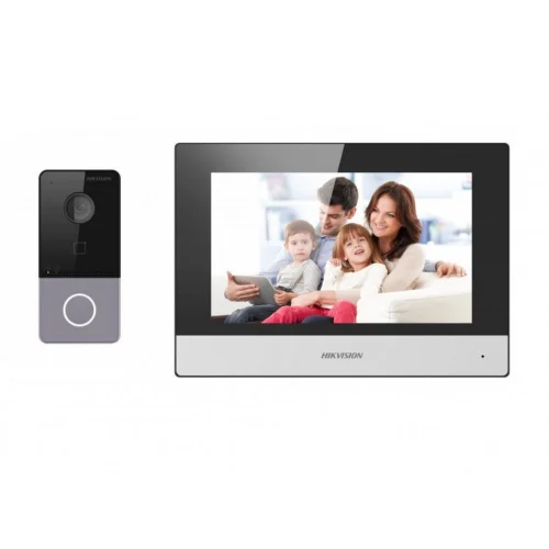 Монитор LCD 7 IP DOORPHONE DS-KIS603-P(C) HIKVISION