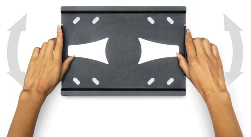 Кронштейн для телевизора Holder LCDS-5010 черный металлик 20-40 макс.45кг настенный наклон (LCDS-5010 METALLIC) фото 13