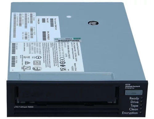 HPE Ultrium 15000 SAS Tape Drive, Int. (Ultr. 6/ 15TB; 1data ctr, SAS cbl SFF8482/ SFF8087) (BB873A) фото 3