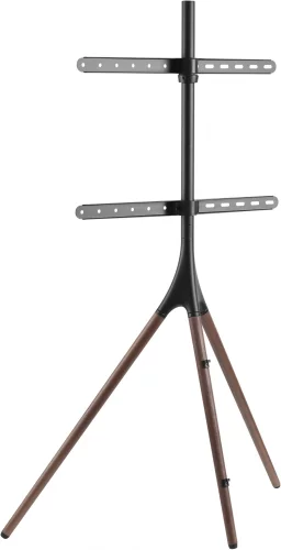 Подставка для телевизора Cactus CS-ST1246BKWN черный/орех 45-65 макс.32кг напольный фото 4