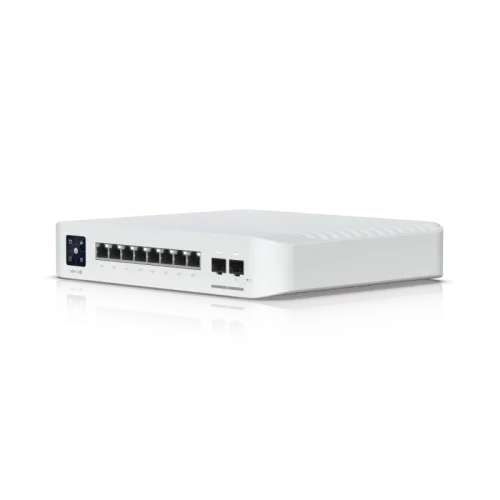 Ubiquiti Unifi Enterprise 8 Po, 8-port, Layer 3 switch with 2.5 GbE PoE+ output. 120W (USW-PRO-8-POE)