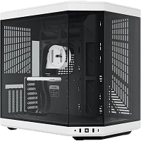 Корпус без блока питания/ Case HYTE Y70, Midi-Tower, TG, no fans, 2xUSB-A 3.2, 1xUSB Type-C, E-ATX, ATX, mATX, mITX Black Panda (CS-HYTE-Y70-BW)