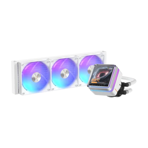 Система жидкостного охлаждения/ Water Cooling System Ocypus Sigma L36 EX WH ARGB (310W, 360mm, LED, White, ARGB/ Fans: 3x120mm, 36dBA, 88CFM, 2400RPM/ Pump height 99mm, 27dBA, 3100RPM, Rad thickness 2 (SIGMA-L36-WH3AAWLN00E-GL)