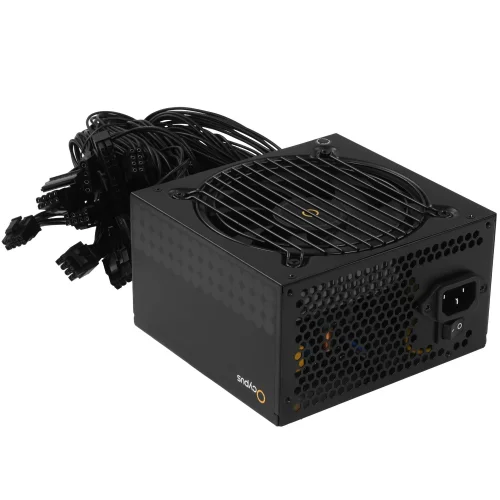 Блок питания 650W Ocypus Gamma P650 BK (ATX, 80+, APFC, 20+4 pin, 120mm fan, PCI-E 6+2Px4, 6xSATA) (Gamma-P650-W1HDBK024X-EU) фото 2