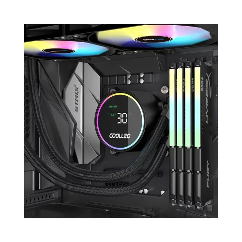 Жидкостная система охлаждения Coolleo ICE Fairy DIG 240 LITE BK (DIG-240-LITE-BK) фото 4