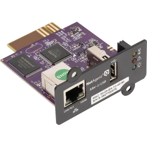 Адаптер SNMP Powercom DS807 10M/ 100M 1-port Internal NetAgent USB