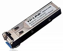 Трансивер/ 1000Base-BX WDM Bi-Directional SFP Module, LC connector, TX:1310nm/RX:1550nm, single-mode, 10km (SM321B)