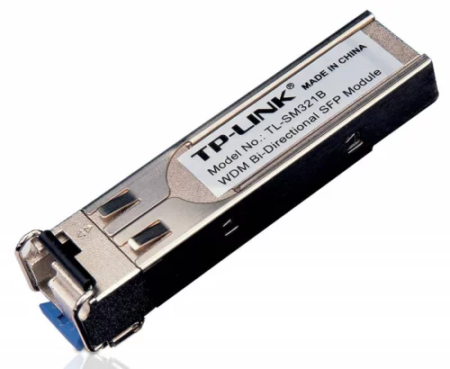 Трансивер/ 1000Base-BX WDM Bi-Directional SFP Module, LC connector, TX:1310nm/RX:1550nm, single-mode, 10km (SM321B)
