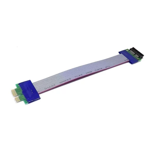 Espada Переходник PCI-E X1 M to PCI-E X1 F, 18 cm, (EPCIEM-PCIEF18r) удлинитель (37793) фото 2
