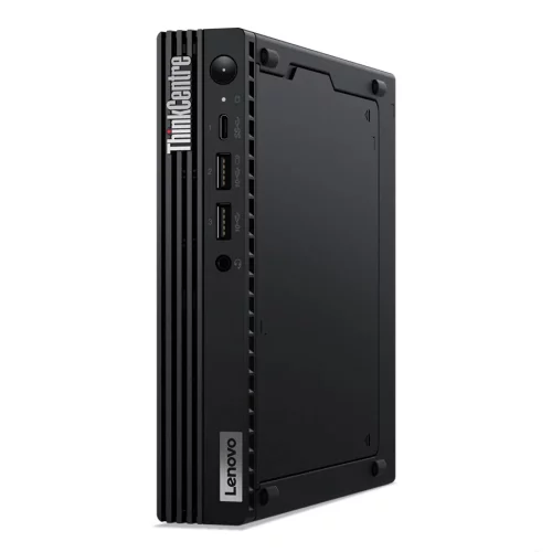 Компьютер Lenovo M70q Gen 4 Tiny, i3-13100T, 8GB DDR4, 512GB SSD M.2 2280 NVMe G4,Integrated,No OS,,No DVD,,RTL8852BE 2x2AX+BT, VESA Mount, 65W Adapter,USB TRD UK-ENG,USB C (12E3002UUM)