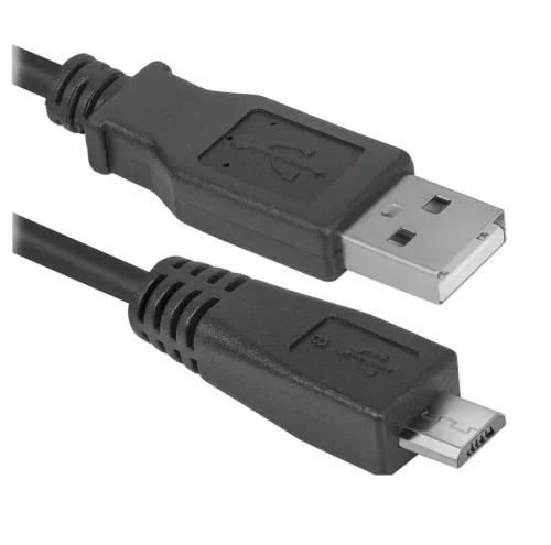 Defender USB08-06 USB 2.0 кабель для соед. USB 2.0 AM-MicroBM,1.8м, PolyBag (87459)
