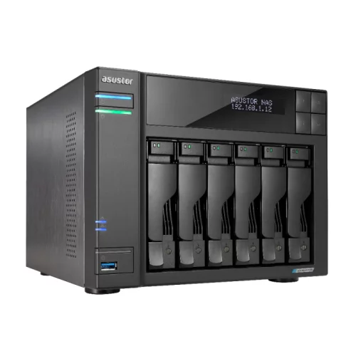 Система хранения данных/ AS6706T/ASUSTOR/6 BAY/EU/8GD4 (90IX01N1-BW3S60)
