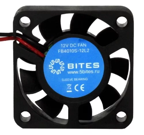 5bites Вентилятор FB4010S-12L2 40X10 / SLEEVE / 5000RPM / 2P