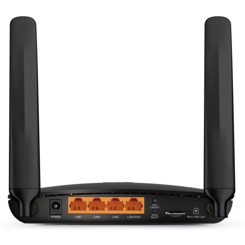 Маршрутизатор/ 4G LTE Router, internal unlocked 4G/3G Modem, 3 10/100Mbps LAN and 1 10/100Mbps LAN/WAN port, 2 internal Wi-Fi and 2 detachable LTE antennas фото 3