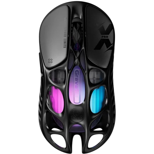 Игровая мышь/ Беспроводная игровая мышь Gravastar Mercury X Pro Galaxy Чёрный (6972448923316)