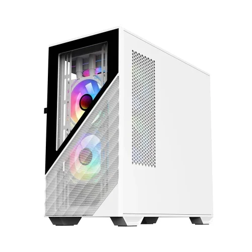 1STPLAYER DK D7 White / mATX / 3x120mm LED fans / D7-WH-3F1-W фото 2