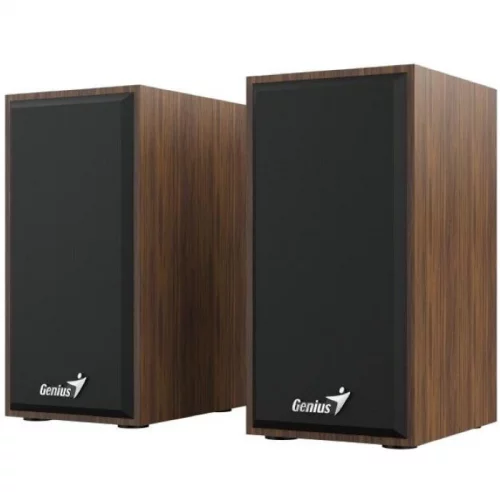 Колонки компьютерные Genius SP-HF180, 2.0, 2 x 3W, 150 - 20000 Гц, USB-power, Wood (31730029400)
