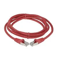 Патч-корд ACD-LPS6AZ-30CCat6a SSTP 26AWG 4Pair, CU, LSZH, Вишневый, 3м
