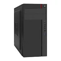 Exegate EX299324RUS Корпус Miditower ExeGate AA-440U-UNS500 (ATX, БП UNS500 с вент. 12см, 2*USB+1*USB3.0, аудио, черный)