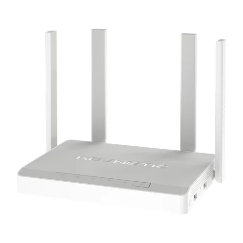 Keenetic Giga (KN-1011), Гигабитный интернет-центр с двухдиапазонным Mesh Wi-Fi 6 AX1800, усилителем сигнала и анализатором спектра Wi-Fi, 5-портовым Smart-коммутатором, портами SFP, USB 3.0 и 2.0
