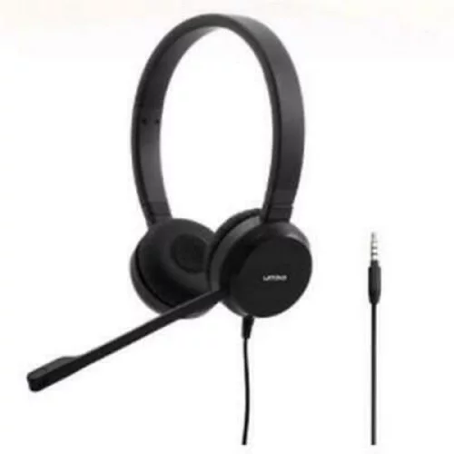 Проводная гарнитура Lenovo VoIP с микрофоном [4XD0S92991]