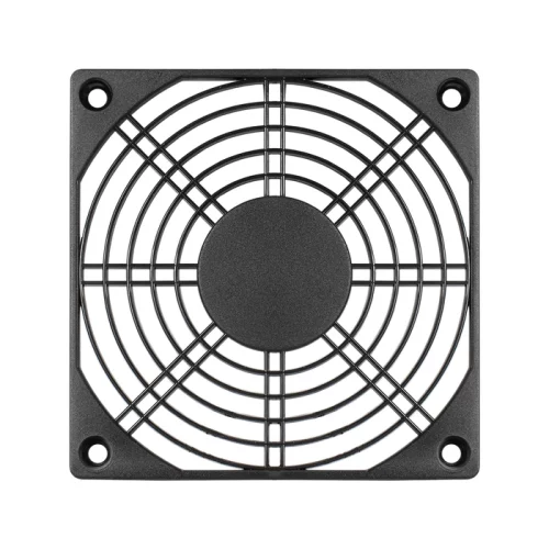 Exegate EX295271RUS Решетка для вентилятора 120x120 ExeGate EG-120PSB (120x120 мм, пластиковая, квадратная, черная) фото 2