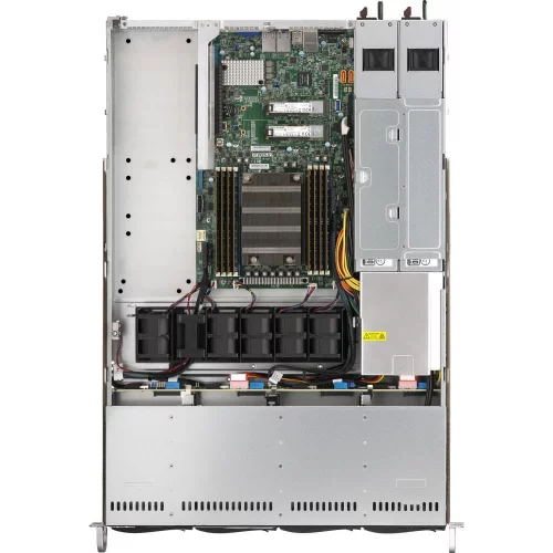 Серверный корпус Supermicro AS-1014S-WTRT/ 1x SP3/ 8x DIMM/ 4x LFF/ 2x 10Gb/ 2x 500W (up 2) (AS-1014S-WTRT) фото 2