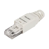 Полевой коннектор RJ45 8P8C, неэкранированный, кат.6A (LAN-TMP-U6A-WH)