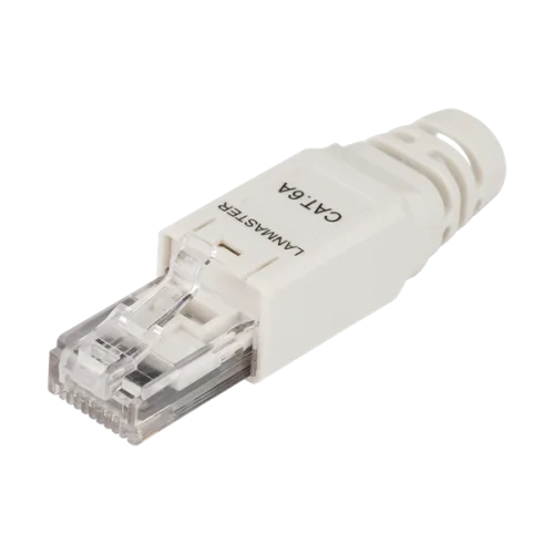 Полевой коннектор RJ45 8P8C, неэкранированный, кат.6A (LAN-TMP-U6A-WH)