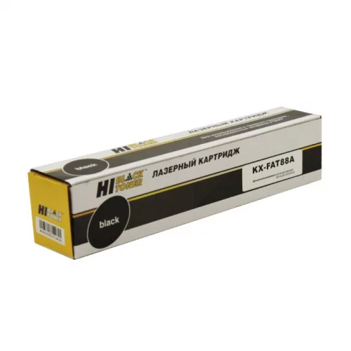 Тонер-картридж Hi-Black HB-KX-FAT88A, черный, 2000 страниц, для Panasonic KX-FL401/ 402/ 403/ FLC411/ 412/ 413 (98010983)
