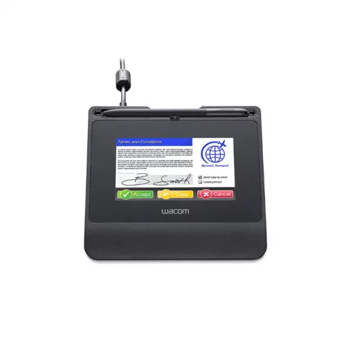 Планшет для подписи Wacom STU 540 5, 800 x 480,108 x 65 мм, 2540 lpi, USB, Black (STU540)