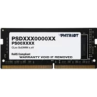 Модуль памяти Patriot Signature Line 16GB DDR4 3200MHz PC25600 SODIMM CL22 1.2V (PSD416G320081S)