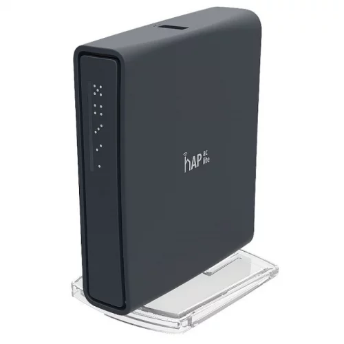 Маршрутизатор/ hAP ac lite TC Dual-Concurrent 2.4/5GHz AP, 802.11ac, Five Ethernet ports, PoE-out on port 5, USB for 3G/4G support, universal tower case (RB952UI-5AC2ND-TC)